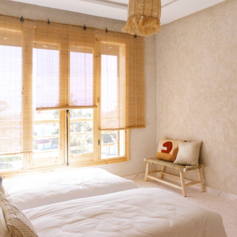 cozy twin room guesthouse Tamraght Morocco