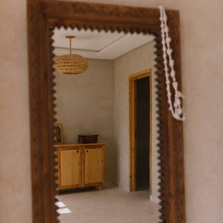 stylish interior boutique surf house Morocco