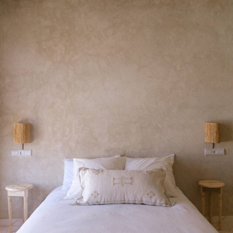 bright double room sea view B&B Tamraght Morocco