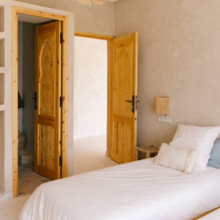 cozy twin room guesthouse Tamraght Morocco
