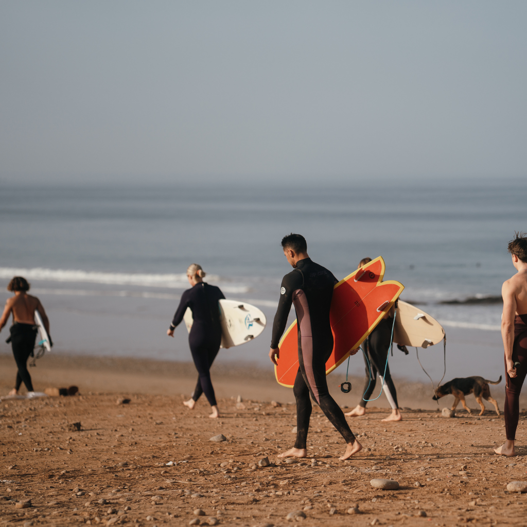 Surf guiding malibu surf house